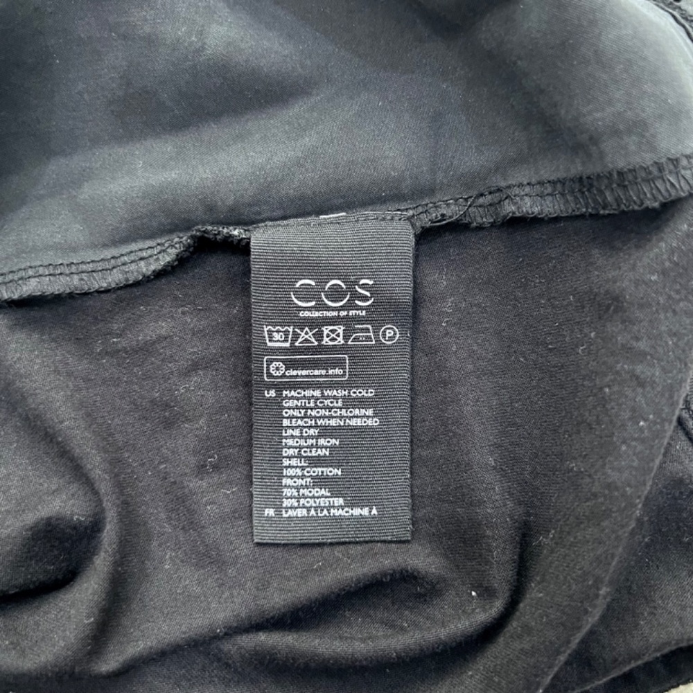 Cos Contrast Design Modal Fabric Stretchy Front B… - image 4